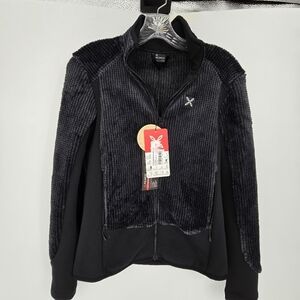 Montura ice blink FLEECE JACKET grey black size small